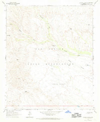 DOURINE CANYON, AZ HISTORICAL MAP GEOPDF