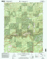 PIKE, CA HISTORICAL MAP GEOPDF 7.5X7.5 G