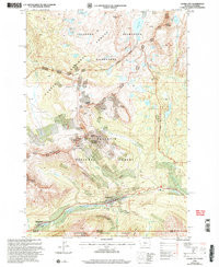 COOKE CITY, MT-WY HISTORICAL MAP GEOPDF
