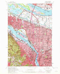 PORTLAND, OR-WA HISTORICAL MAP GEOPDF 7.