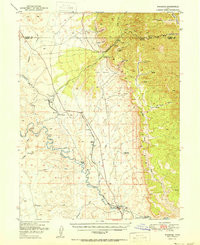 WOODSIDE, UT HISTORICAL MAP GEOPDF 15X15
