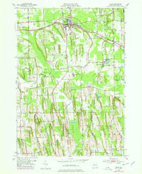 SODUS, NY HISTORICAL MAP GEOPDF 7.5X7.5