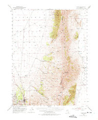 EUREKA, NV HISTORICAL MAP GEOPDF 15X15 G