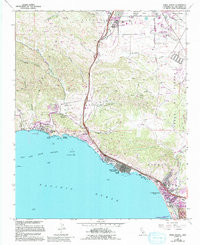 PISMO BEACH, CA HISTORICAL MAP GEOPDF 7.