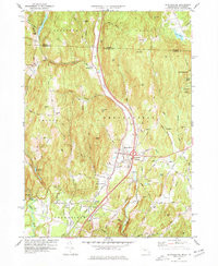 BERNARDSTON, MA-VT HISTORICAL MAP GEOPDF