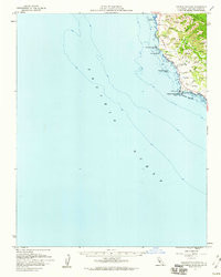 PIEDRAS BLANCAS, CA HISTORICAL MAP GEOPD