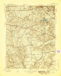 ANNANDALE, VA HISTORICAL MAP GEOPDF 7.5X