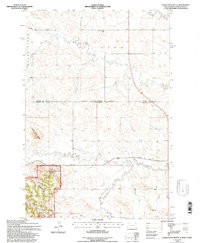 EAGLES NEST BUTTE, SD-ND HISTORICAL MAP