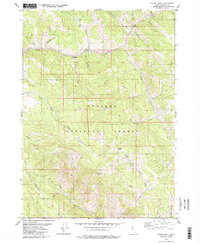 STUMP PEAK, ID HISTORICAL MAP GEOPDF 7.5
