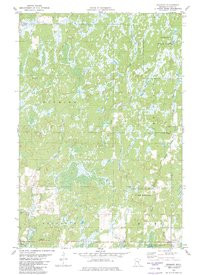 DUXBURY, MN HISTORICAL MAP GEOPDF 7.5X7.
