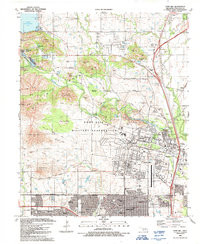 FORT SILL, OK HISTORICAL MAP GEOPDF 7.5X