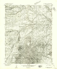 CASS CREEK PEAK, UT HISTORICAL MAP GEOPD