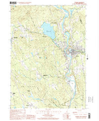 FRANKLIN, NH HISTORICAL MAP GEOPDF 7.5X7