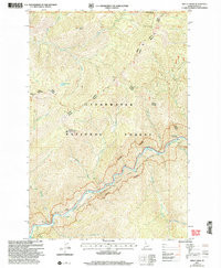 HOLLY CREEK, ID HISTORICAL MAP GEOPDF 7.