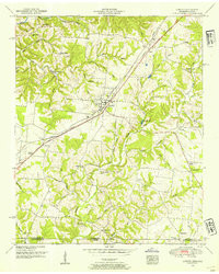 LORETTO, TN-AL HISTORICAL MAP GEOPDF 7.5