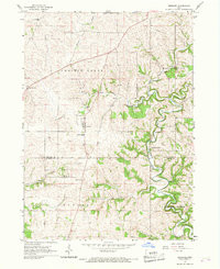BERNARD, IA HISTORICAL MAP GEOPDF 7.5X7.