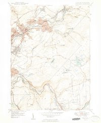 OLYPHANT, PA HISTORICAL MAP GEOPDF 7.5X7