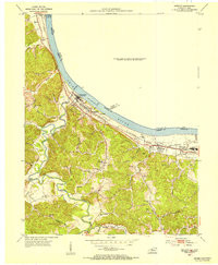 GREENUP, KY-OH HISTORICAL MAP GEOPDF 7.5