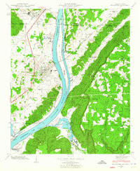 BRIDGEPORT, AL-TN HISTORICAL MAP GEOPDF