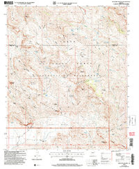 WEAVERS NEEDLE, AZ HISTORICAL MAP GEOPDF