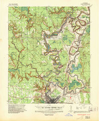 MONROE NORTH, LA HISTORICAL MAP GEOPDF 1