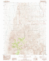 TIN MOUNTAIN, CA HISTORICAL MAP GEOPDF 7
