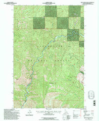 MOOSE MOUNTAIN, ID HISTORICAL MAP GEOPDF