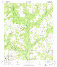 SHELLMAN, GA HISTORICAL MAP GEOPDF 7.5X7
