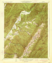 WARM SPRINGS, VA HISTORICAL MAP GEOPDF 7