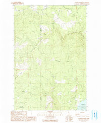 ALDERMAND RIDGE, ID HISTORICAL MAP GEOPD