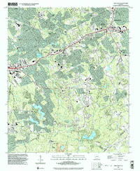 SNELLVILLE, GA HISTORICAL MAP GEOPDF 7.5