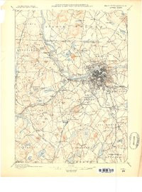 LOWELL, MA-NH HISTORICAL MAP GEOPDF 15X1