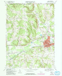 CORRY, PA-NY HISTORICAL MAP GEOPDF 7.5X7