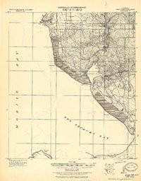 WEEKS BAY, AL HISTORICAL MAP GEOPDF 15X1