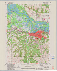 RED WING, MN-WI HISTORICAL MAP GEOPDF 7.