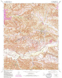 VAL VERDE, CA HISTORICAL MAP GEOPDF 7.5X
