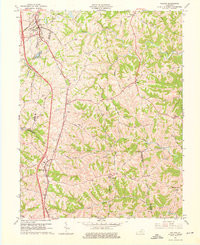 WALTON, KY HISTORICAL MAP GEOPDF 7.5X7.5