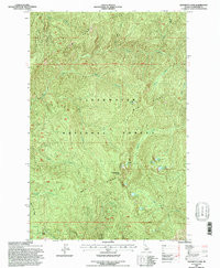 ELIZABETH LAKE, ID HISTORICAL MAP GEOPDF