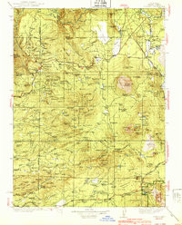 BURNEY, CA HISTORICAL MAP GEOPDF 30X30 G