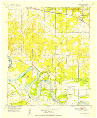 MILLERTON, OK-TX HISTORICAL MAP GEOPDF 7