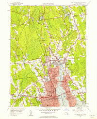 NEW BEDFORD NORTH, MA HISTORICAL MAP GEO