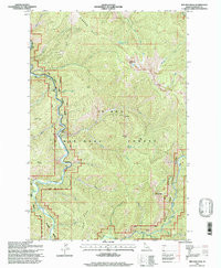 RED IVES PEAK, ID HISTORICAL MAP GEOPDF