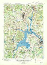 DOVER, NH-ME HISTORICAL MAP GEOPDF 15X15
