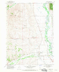 WOODRUFF, UT HISTORICAL MAP GEOPDF 7.5X7