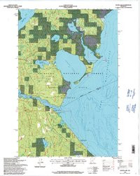 RAVEN LAKE, MN HISTORICAL MAP GEOPDF 7.5
