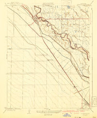 FIREBAUGH, CA HISTORICAL MAP GEOPDF 7.5X