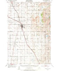 BARNESVILLE, MN HISTORICAL MAP GEOPDF 15