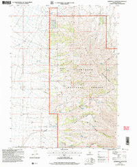 SANDROCK CANYON, ID HISTORICAL MAP GEOPD