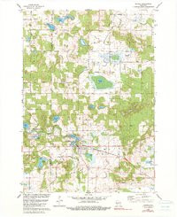 OXFORD, WI HISTORICAL MAP GEOPDF 7.5X7.5