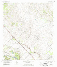 NURSERY, TX HISTORICAL MAP GEOPDF 7.5X7.